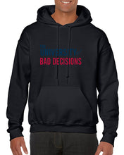 Load image into Gallery viewer, Long Sleeve Hoodie - Red/Blue Font (Unisex)
