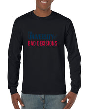 Load image into Gallery viewer, Long Sleeve Tee - Blue &amp; Red Font (Unisex)
