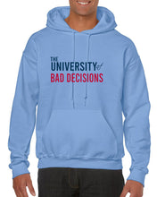 Load image into Gallery viewer, Long Sleeve Hoodie - Red/Blue Font (Unisex)
